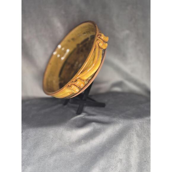 Vintage F.F. Griffi Corsica Dish – 10” Hand-Painted Plate, French Island Pottery - Picture 6 of 8